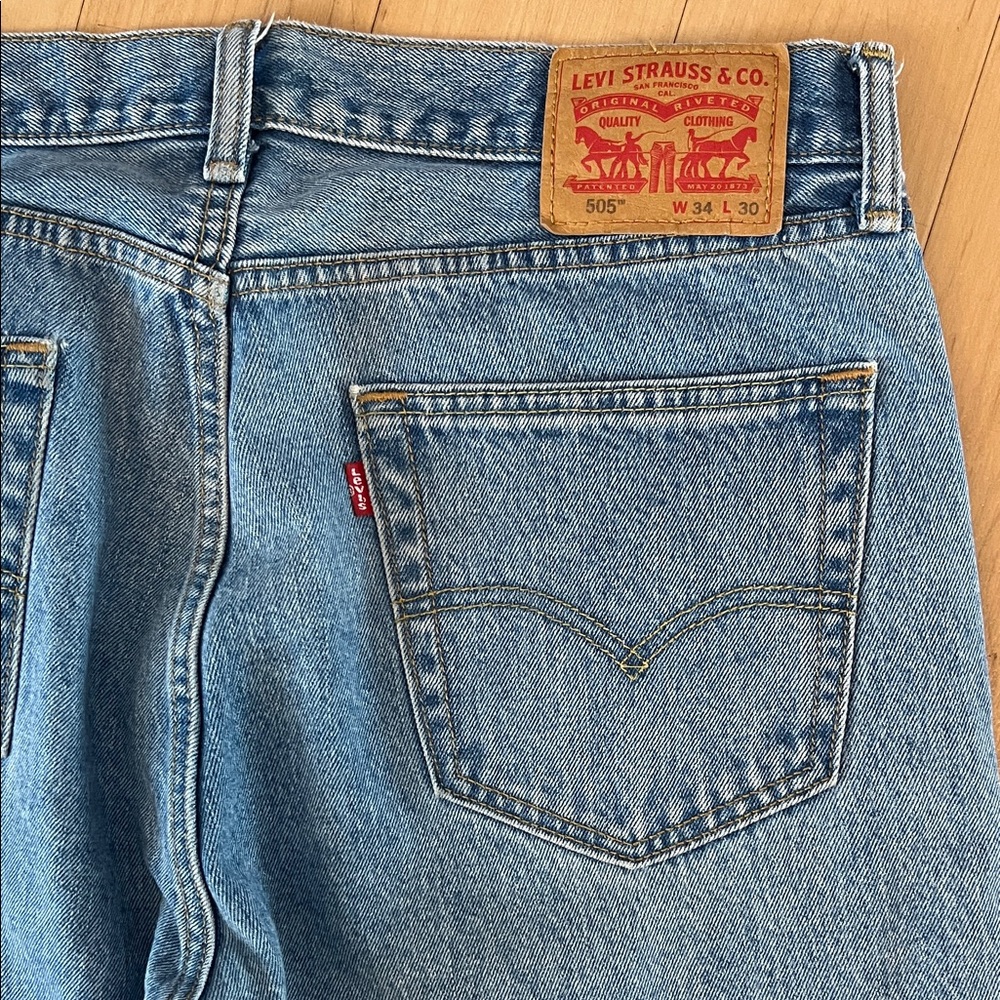 Levi's 505 w34x30 Jeans - Picture 12 of 14
